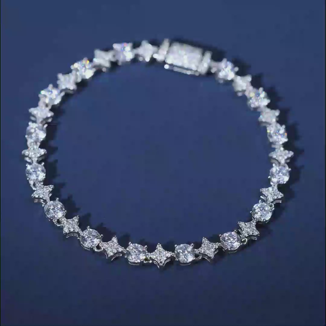 real diamond bracelet