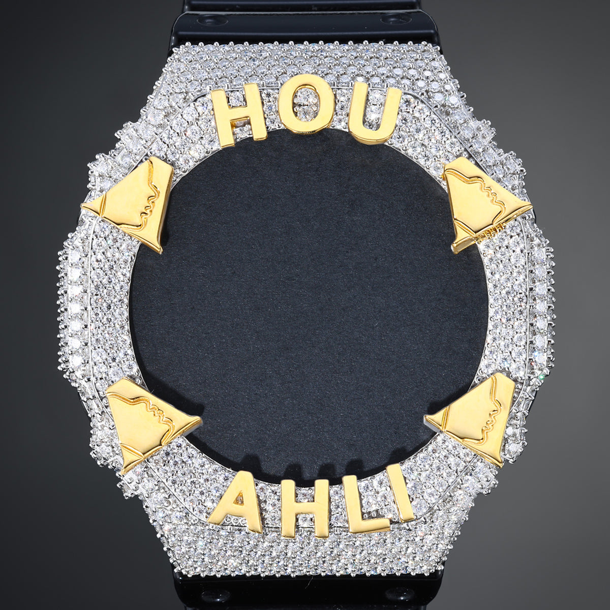 Custom Moissanite Watch Bezel for GA2100/GM2100 Series