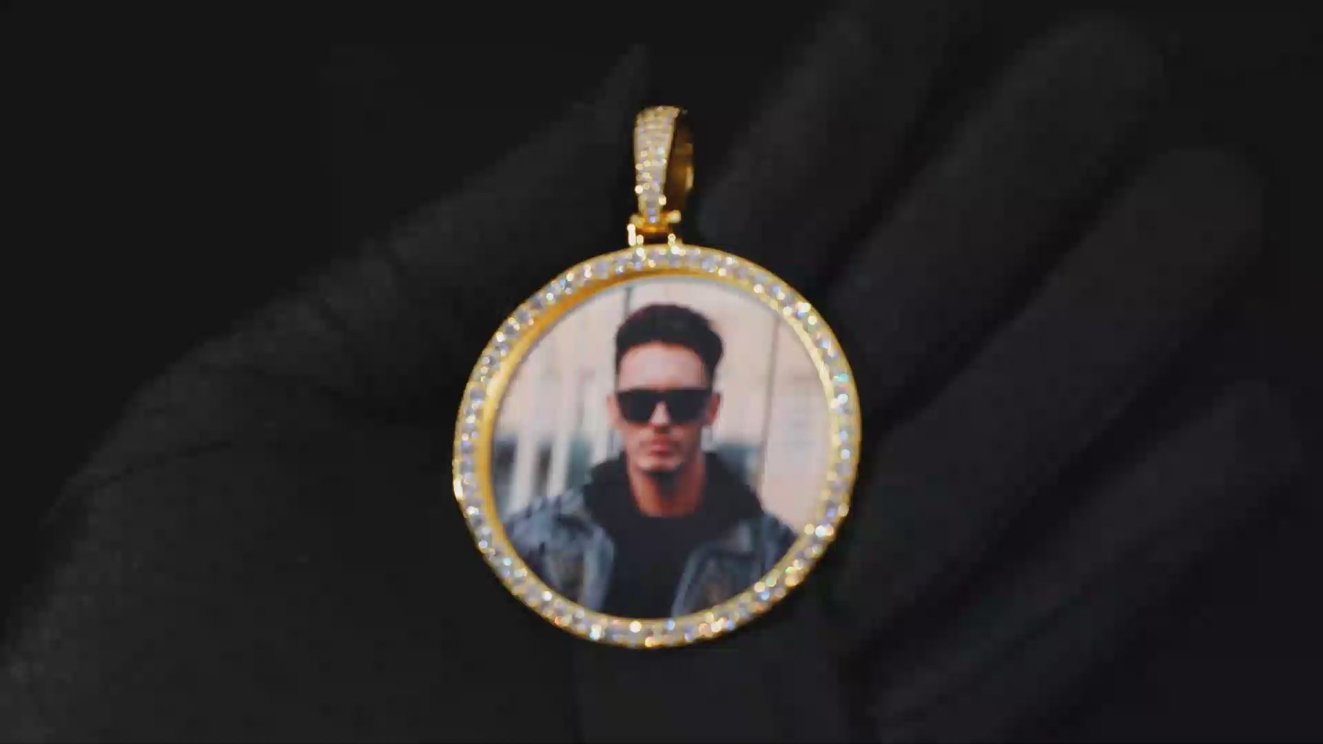 45mm Round Custom Photo Pendant