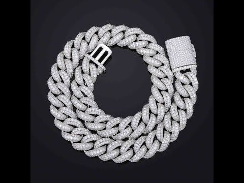 15mm 18mm Buble Cuban Link Chain