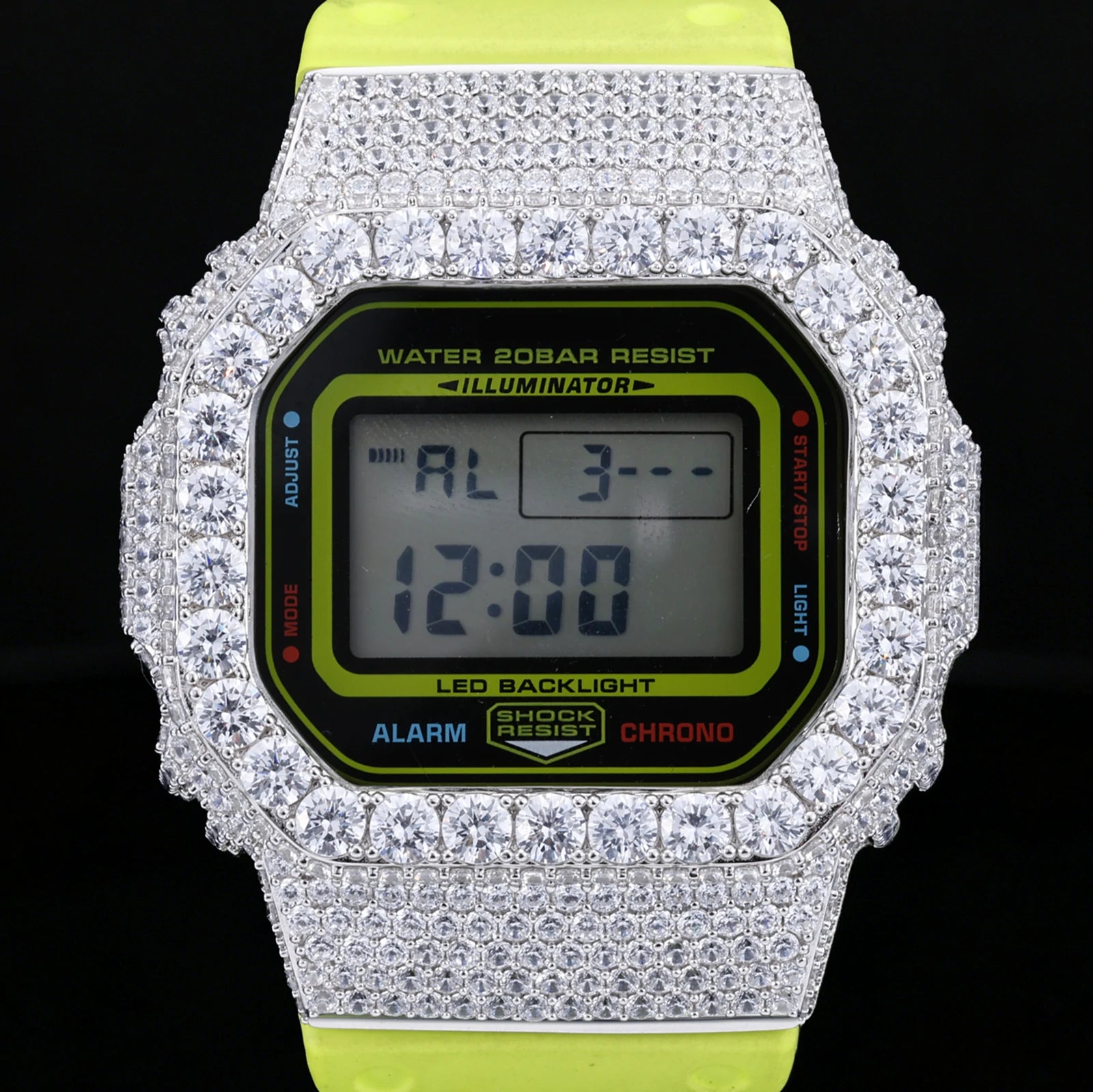 S925 Moissanite Classic Watch Case - DW5600