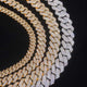 6mm-22mm S925 Moissanite Cuban Link Chain Collection