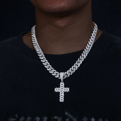sterling silver cross pendant