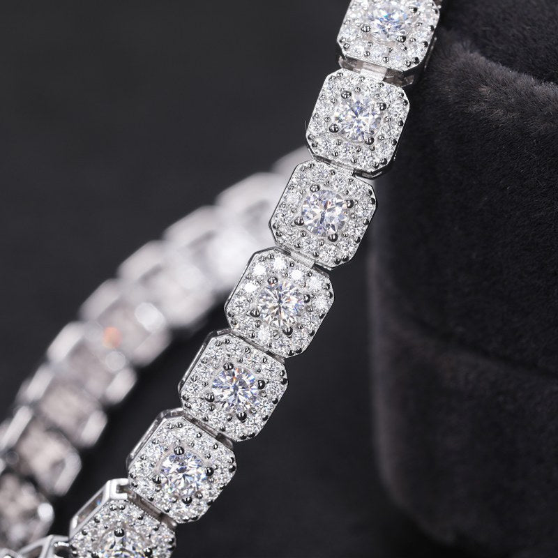 white gold tennis bracelet