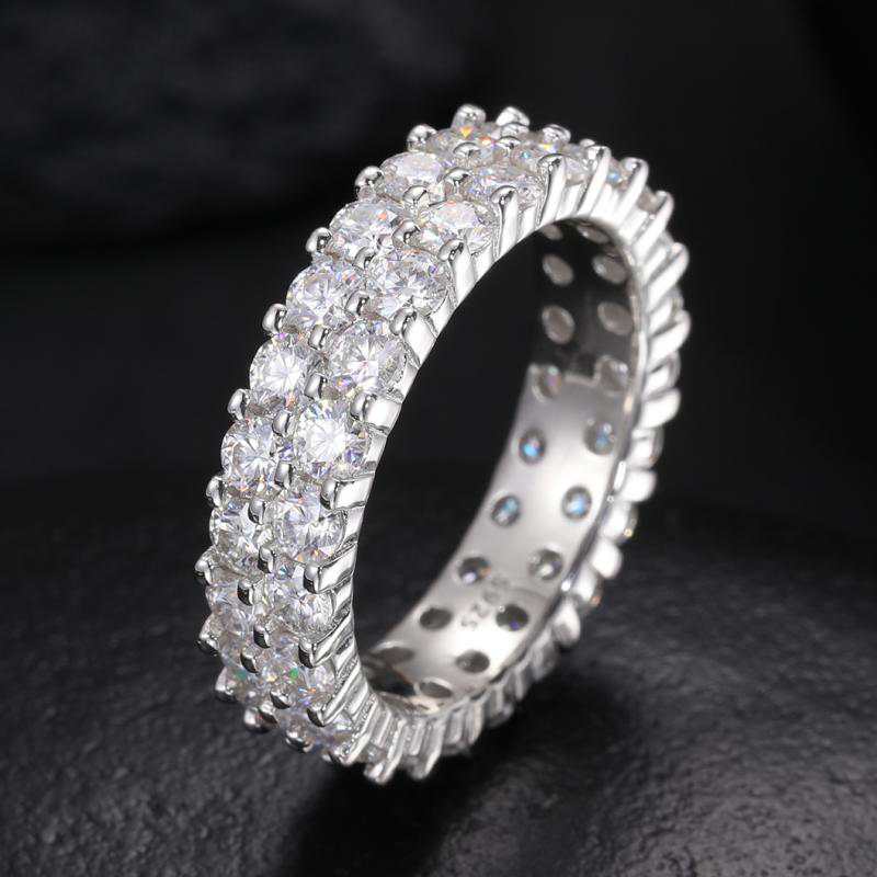 white gold wedding band